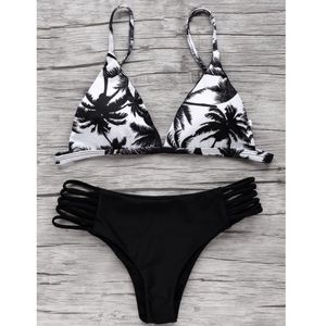 Palm Tree Bikini Set